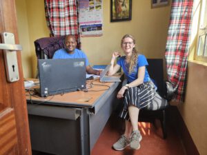 Verena Donislreiter meeting YISOG team member