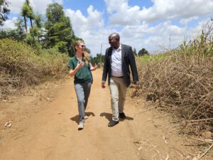 Verena Donislreiter + Father Tito